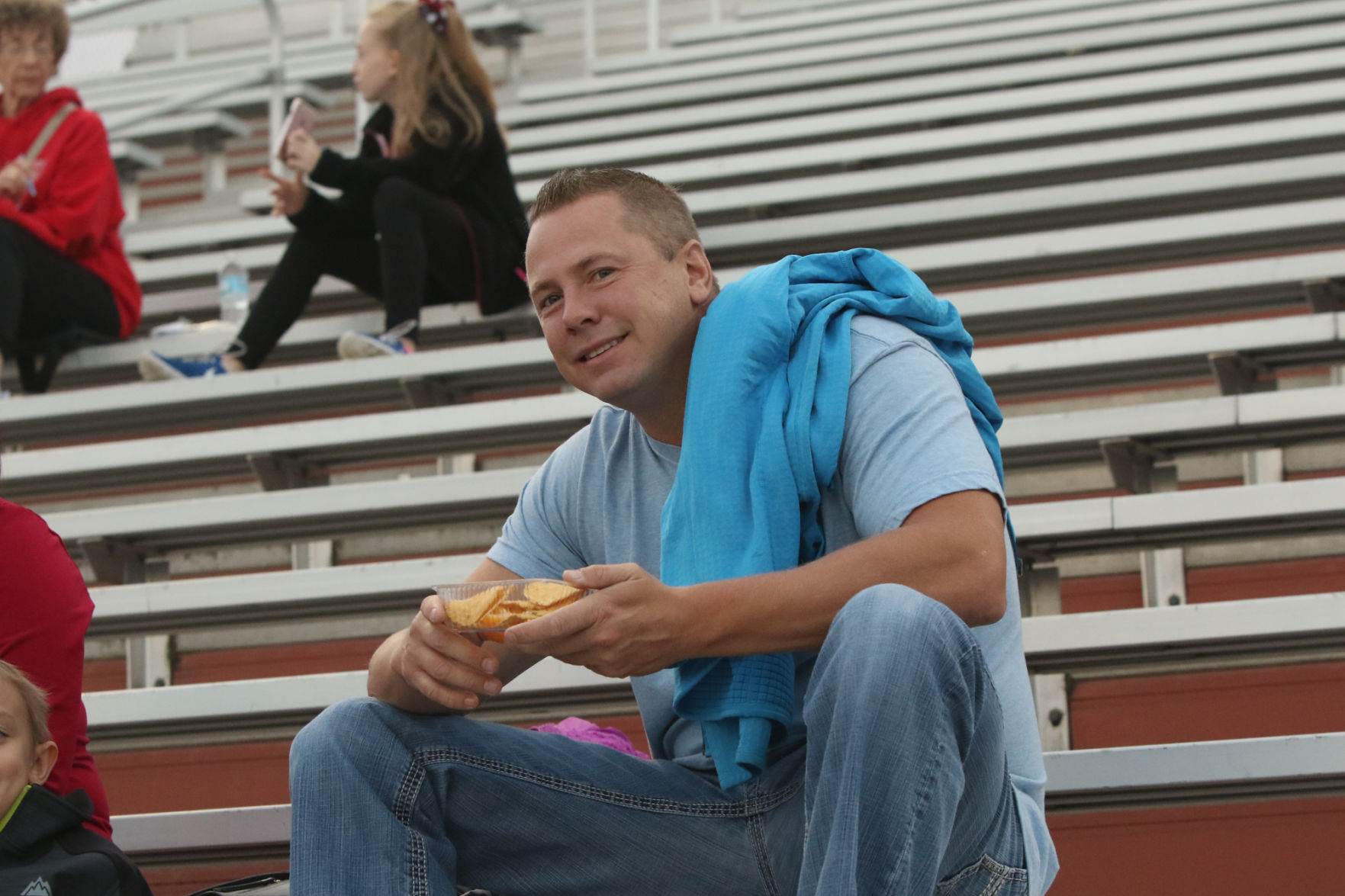 Faces: Prep football - Michigan City at Crown Point